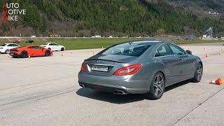 Mercedes-Benz CLS63 AMG S BiTurbo vs 700HP M3 vs 766HP RS4