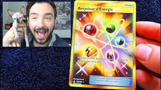Ouverture de 20 Boosters Pokémon AVEC MON SPHYNX ! EPIC CARTE GOLD SECRETE ULTRA RARE !