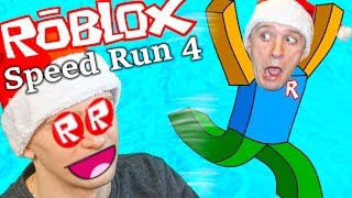 Приключения мульт игры RoBlox Сумасшедший забег ROBLOX SPEED RUN 4 детские игры от канала ffgtv