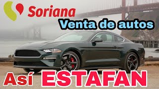 PÁGINA FALSA DE SORIANA HACE FRAUDE CON VENTA DE AUTOS.!! CUIDADO!!