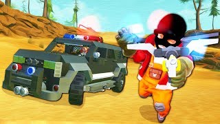 ПОЛИЦЕЙСКАЯ ПОГОНЯ ЗА ОПАСНЫМ БАНДИТОМ В SCRAP MECHANIC (УГНАТЬ ЗА 120 СЕКУНД)