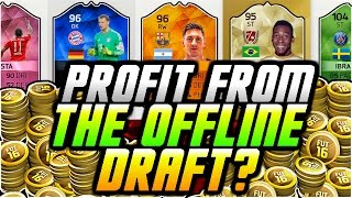 FIFA 16 UT - CAN YOU MAKE PROFIT FROM THE OFFLINE DRAFT? #3