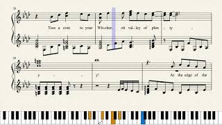 Jaskier - Toss A Coin To Your Witcher Piano Cover