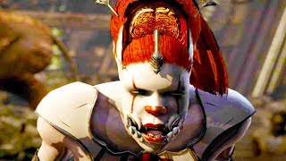 Mortal Kombat XL - All Fatalities & X-Rays on Pennywise Mileena Costume Skin Mod 4K Gameplay Mods