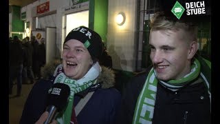 Werder-Fans nach Sieg im Pokal: „Jetzt den HSV zweistellig weghauen“