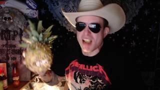 ASMR JUICY흥미 진진한 BITE 물기PINEAPPLE 먹는 EATING SOUNDS AND COWBOY ROLE PLAY