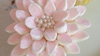 Marshmallow Flower Cupcakes
