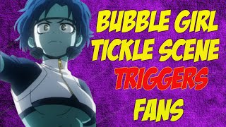Bubble Girl Tickle Scene Triggers My Hero Acadamia Fans