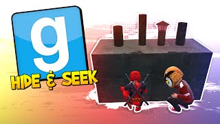 GMOD Hide & Seek - DOGPOOL SEEKER! (Garry's Mod)