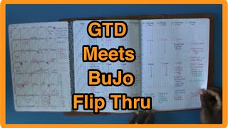 GTD Meets Bullet Journaling - Flip Through