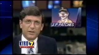 Chris Wedes, aka J.P. Patches, retires from KIRO 7 (1990)