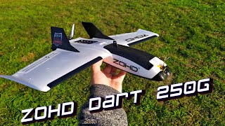 ZOHD Dart 250G - Мал да удал!!! Ультра легкое миникрыло для дальних полетов!