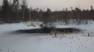 Порыв нефтепровода в ХМАО