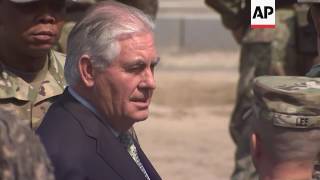 US Sec of State visits the Korean DMZ