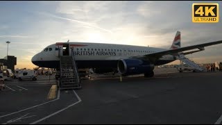 [4K] TRIP REPORT | British Airways - Euro Traveller | Airbus A320-232 | London Heathrow to Dublin