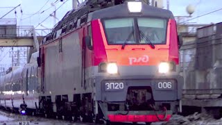 Приветливый ЭП20-006 с поездом "Стриж-Тальго" №707 "Нижний Новгород – Москва":-)