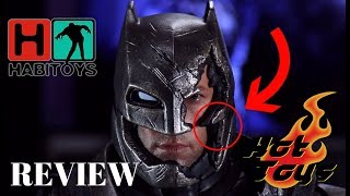 Hot Toys BATMAN Armored Battle Damaged! Review en Español! HABI TOYS