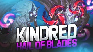 KINDRED HAILE OF BLADES ET DES GROS MOVES !! KINDRED JUNGLE S8 FR
