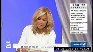Teleshopping-Comeback von Ricarda M. bei Channel21 - Teil 12