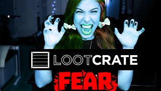 "FEAR" October Lootcrate 2014 w/ Cupquake