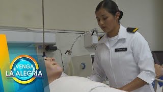 ¡Descubre cómo es la profesión de Enfermera Militar! | Venga La Alegría