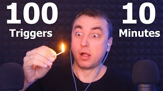 АСМР 100 Триггеров за 10 минут / 100 triggers in 10 minutes