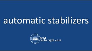 Fiscal Policy Unit: Automatic Stabilizers