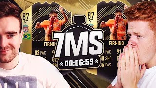 INFORM WALKOUT PACKED VS AJ3! 87 FIRMINO 7 MINUTE SQUAD BUILDER! - FIFA 18 ULTIMATE TEAM