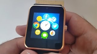 Similar Design to Apple Watch - Gold - Bluetooth Smart Watch / Phone Review