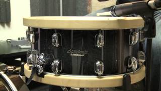 Tama Starclassic Bubinga 6.5x14 Snare Drum with Wood Hoops Demo