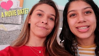 TRYING NEW THINGS! MY DATE FOR THE MOVIES! | EMMA AND ELLIE