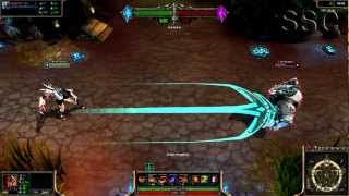Dark Bone Shyvana LOL Custom Skin ShowCase