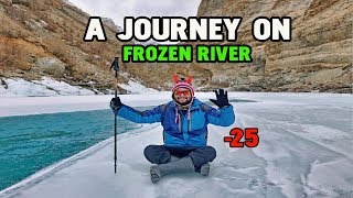 A JOURNEY ON FROZEN RIVER  IN HIMALAYAS -25 ? CHADAR TREK 2020 - EP.5