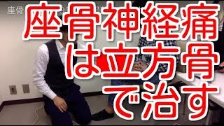 座骨神経痛の９割は「足部」で治せる！　　　筋膜 治療