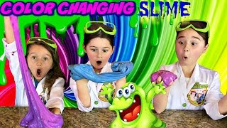 HEAT ACTIVATED SLIME!  How to Make Color Changing Slime