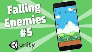 Falling Enemies - Enemy Prefab and Spawner | Unity 2D Tutorial