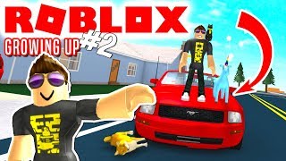 KØREKORT OG 21 ÅR! - Roblox Growing Up Dansk Ep 2