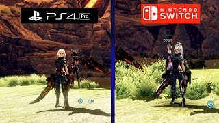 God Eater 3 Visual Comparison PS4 Pro Vs Nintendo Switch