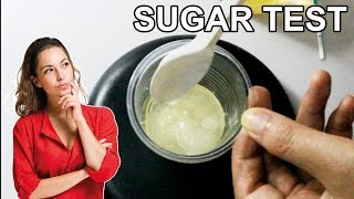 ? sugar pregnancy test didn't dissolve or clump | sugar pregnancy test positive