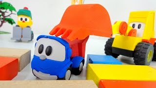 Игрушечные Супер Истории - Видео для детей - Грузик и Мася помогают  Грузовичку Леве