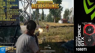 PLAYERUNKNOWN'S BATTLEGROUNDS 3440x1440 Ultra Settings | GTX 1080Ti | i7 5960X 4.3Ghz