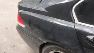 Выхлоп BMW e65 735i