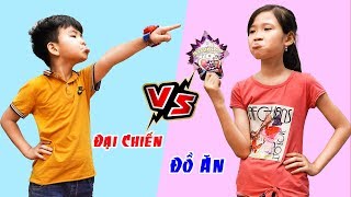 Đại Chiến Đồ Ăn Vặt Cổng Trường Phần 2 ♥ Min Min TV Minh Khoa