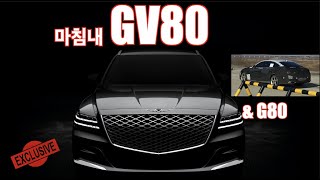 제네시스 GV80 공개&G80 스파이샷