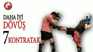 Daha İyi Dövüşmek İçin 7 Kontratak Kombinasyonu -   Kick boks antrenman Nakavt teknikleri