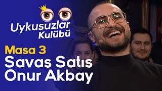 Masa 3: Okan Bayülgen - Savaş Satış - Onur Akbay - Uykusuzlar Kulübü - @Sıfır Bir
