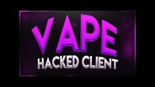 Вейп клиент для майнкрафта БЕСПЛАТНО КРЯК/ vape client for minecraft FREE CRACK