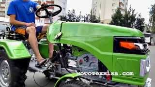 видео мототрактор TATA мінітрактор TATA12,5 л.с