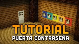 Minecraft: Tutorial - Puerta con contraseña