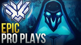 PROS MAKING EPIC PLAYS - Overwatch Montage